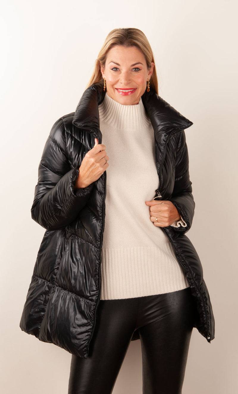 Herno Daunenmantel Schwarz