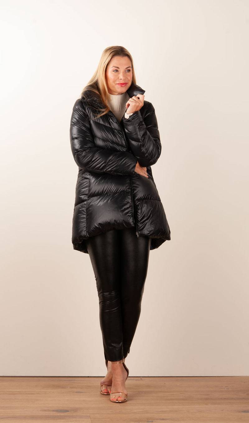 Herno Daunenmantel Schwarz Lagerräumung