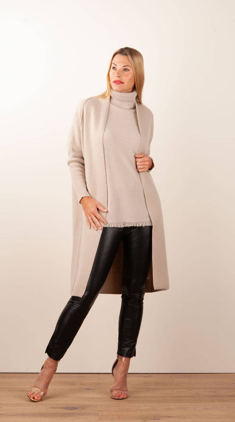 Philo-Sofie Strickmantel Beige Top Angebot