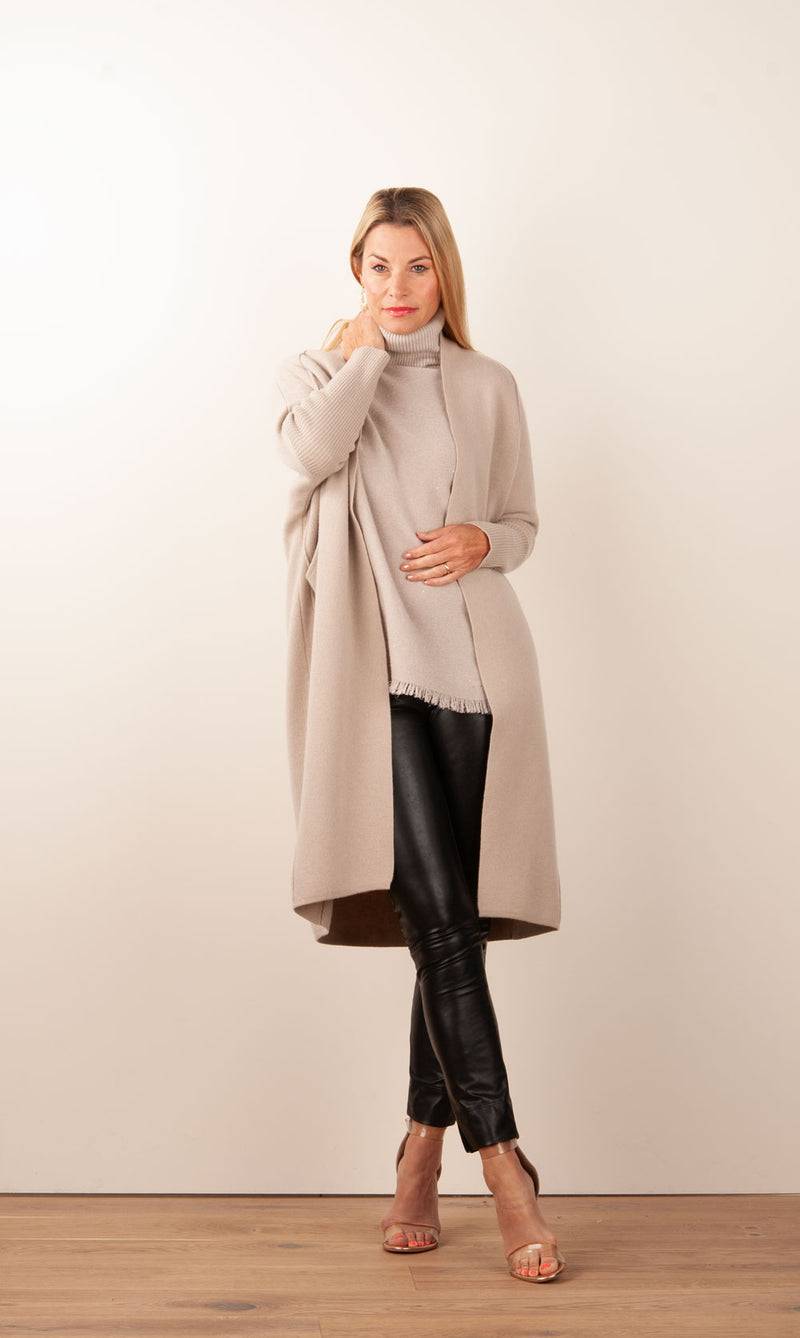 Philo-Sofie Strickmantel Beige Top Angebot