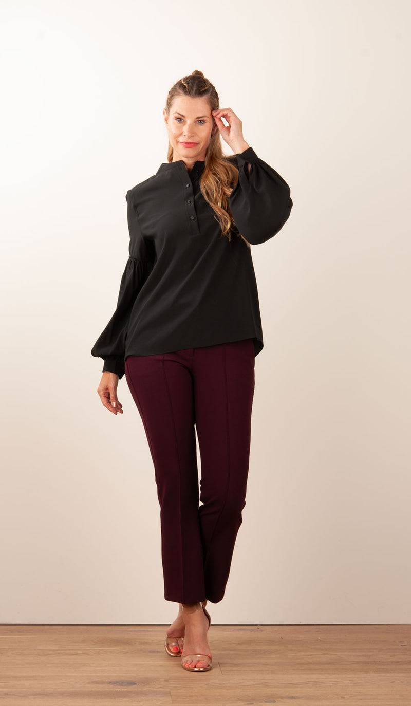 Cambio Hose „Farah“ Cherry VIP-Rabatte