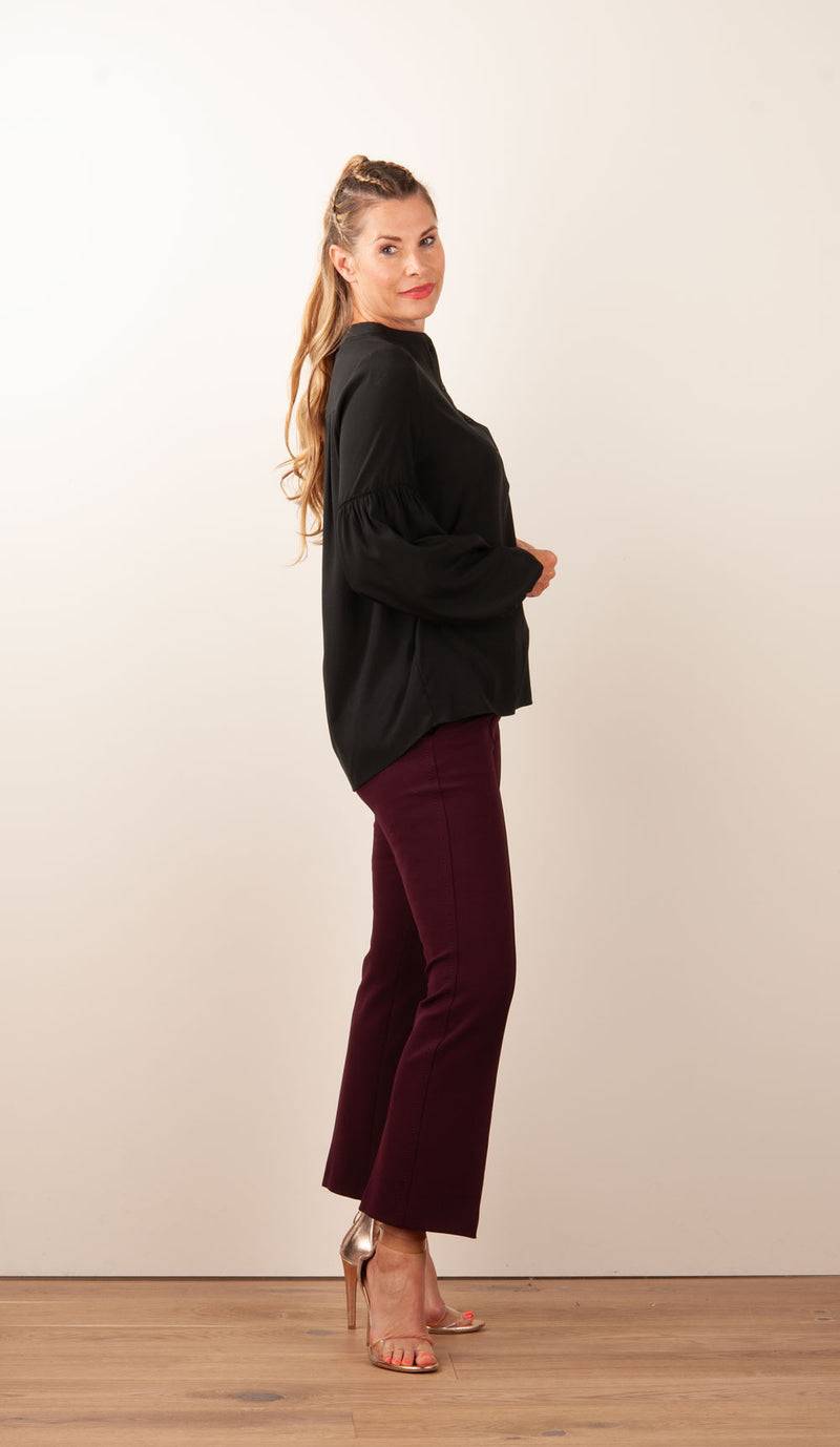 Cambio Hose „Farah“ Cherry VIP-Rabatte