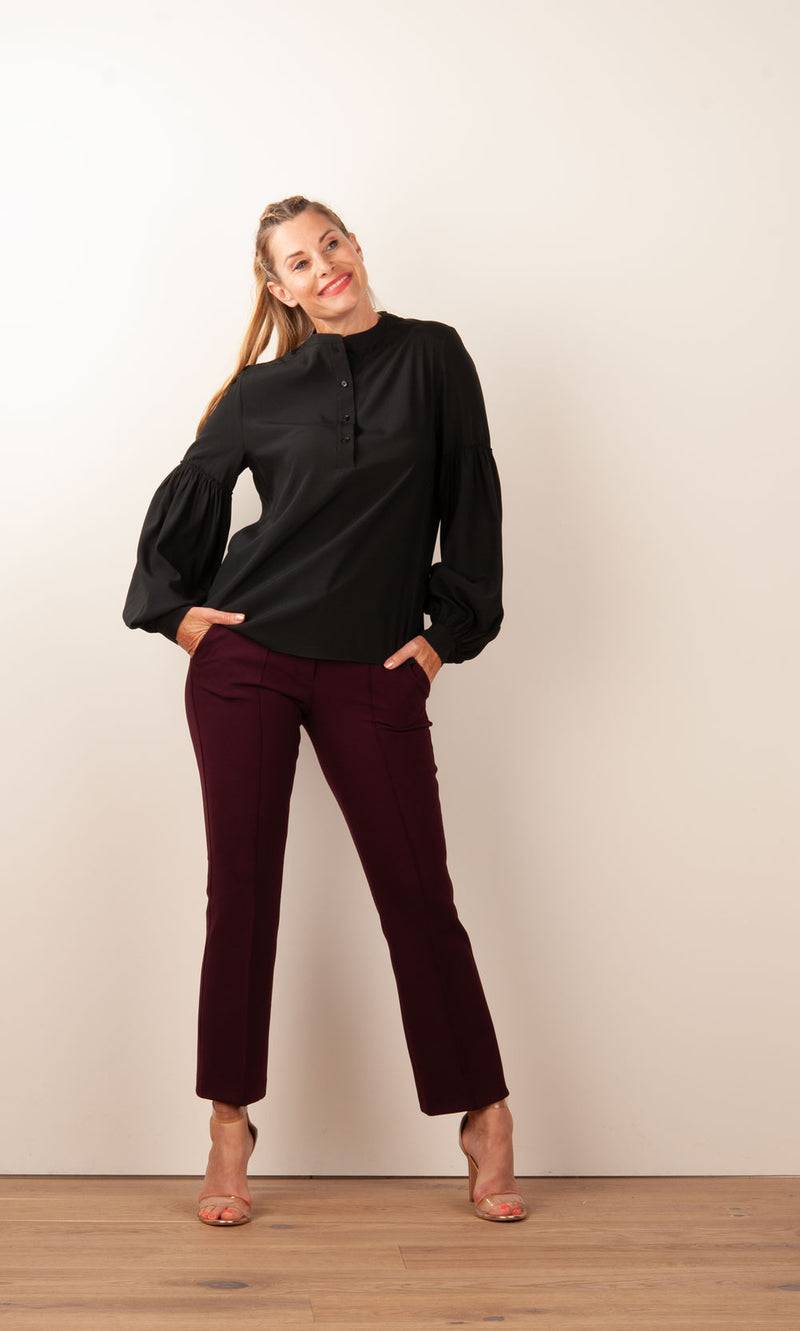 Cambio Hose „Farah“ Cherry VIP-Rabatte