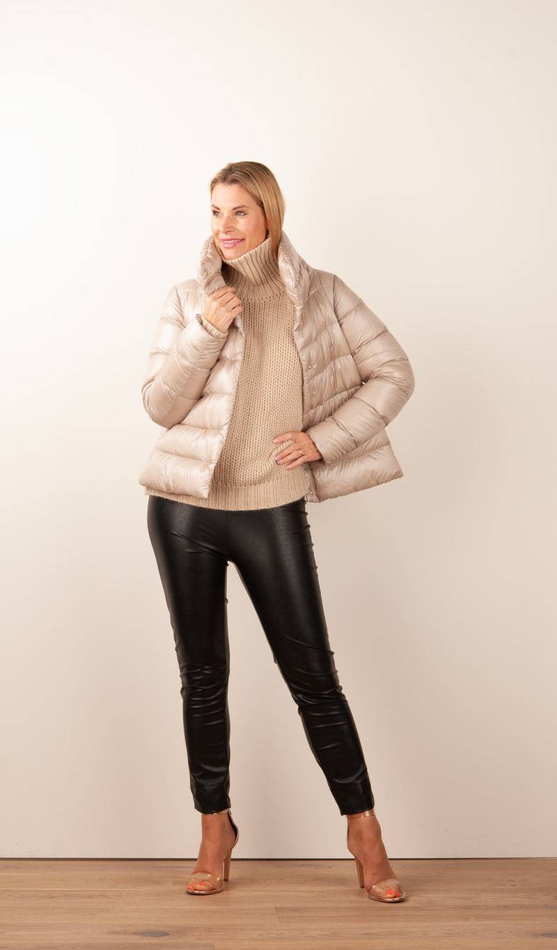 Herno Daunenjacke Beige Tiefpreis