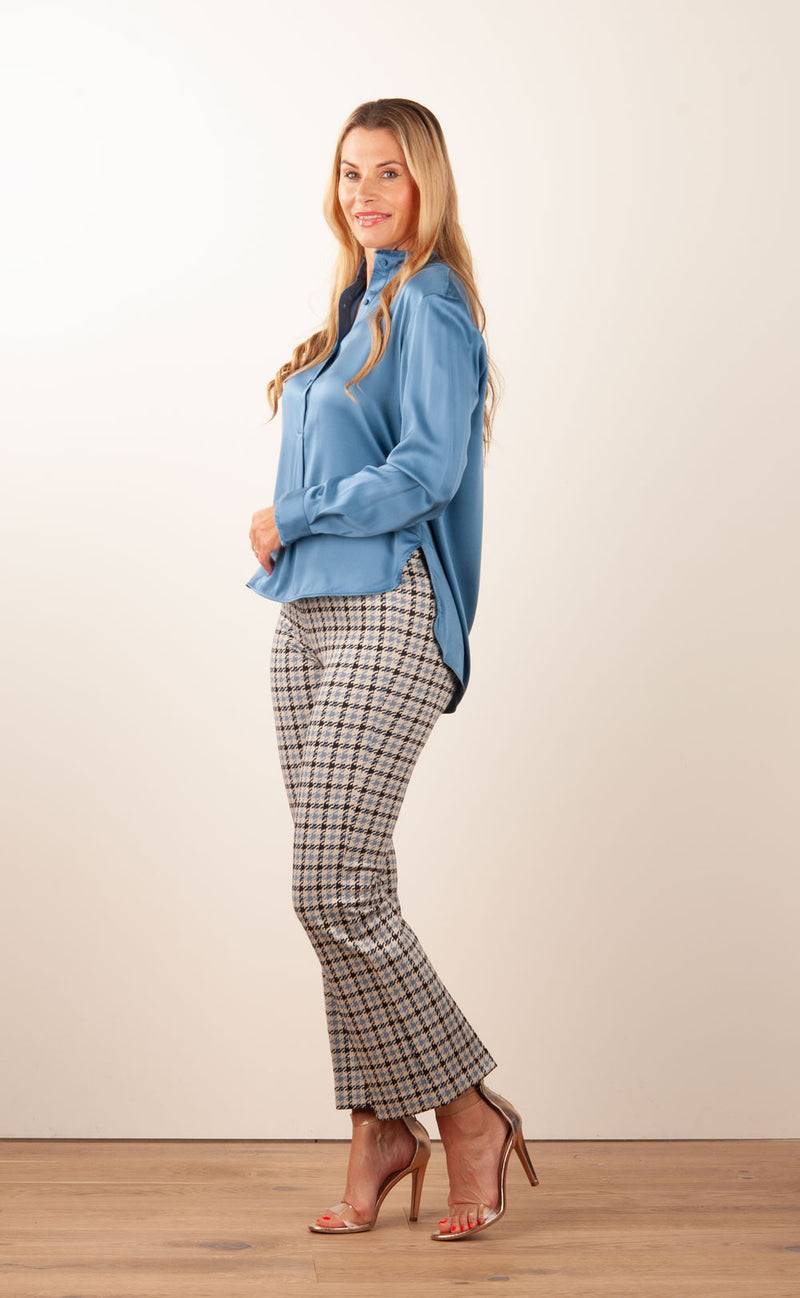 Cambio Hose „Faith“ Creme | Schwarz | Blau Bis zu 55% Rabatt