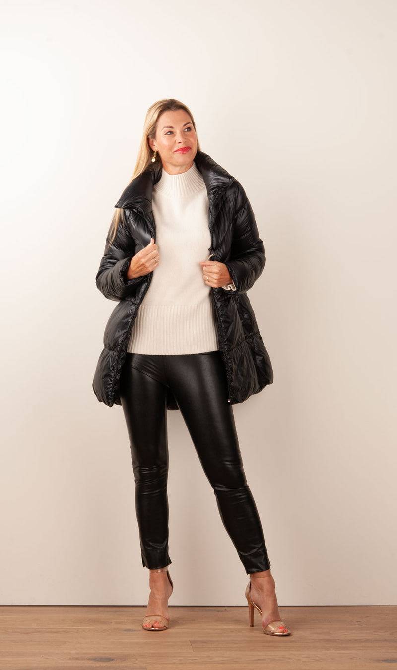 Herno Daunenmantel Schwarz Clearance-Verkauf