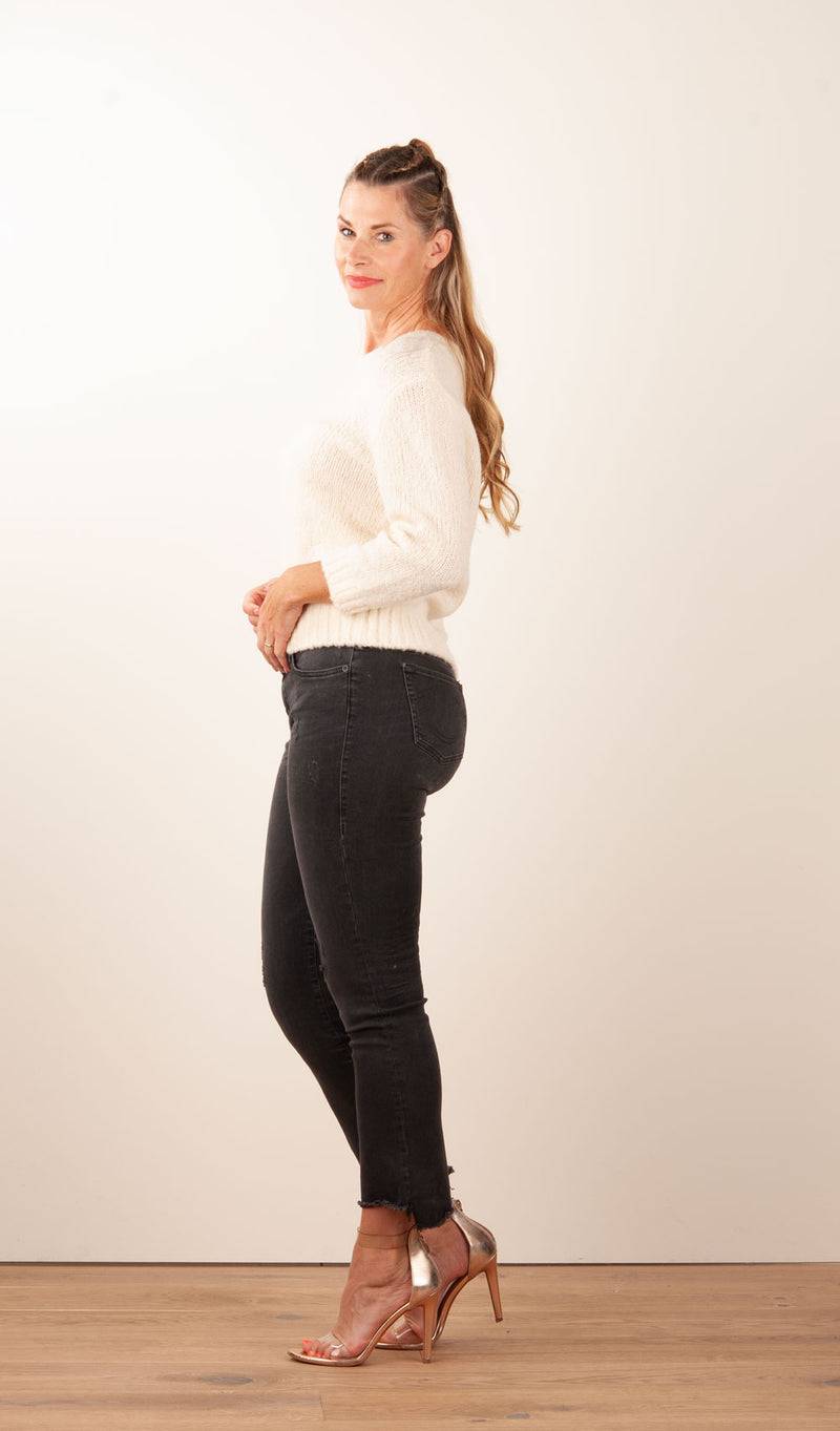 Philo-Sofie Pullover Offwhite Speichern exportieren