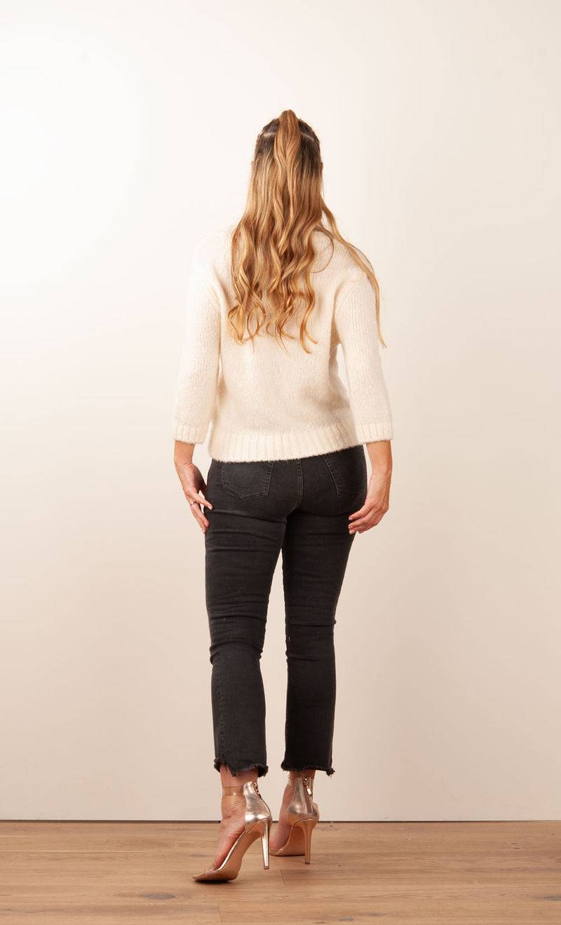 Philo-Sofie Pullover Offwhite Speichern exportieren