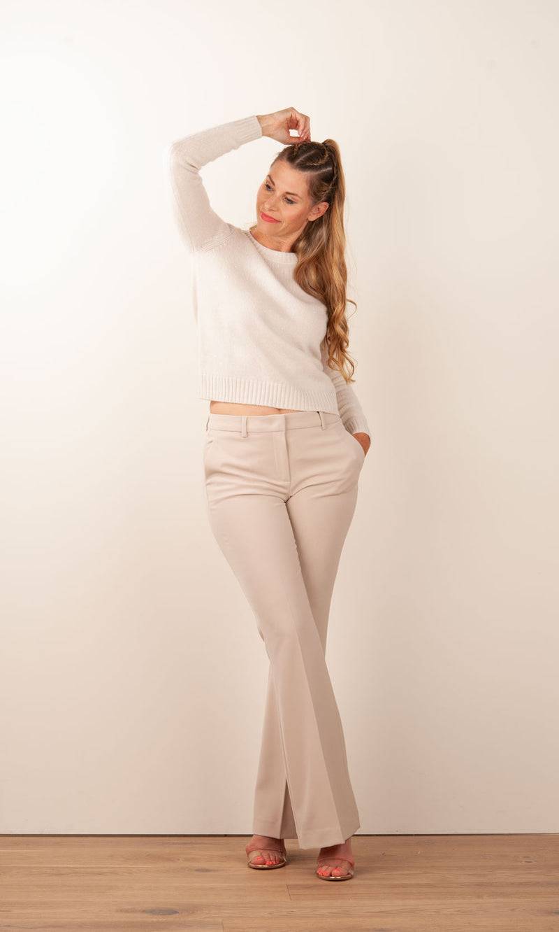 Philo-Sofie Kaschmir Pullover „Pailletten“ Beige Black Friday Preise