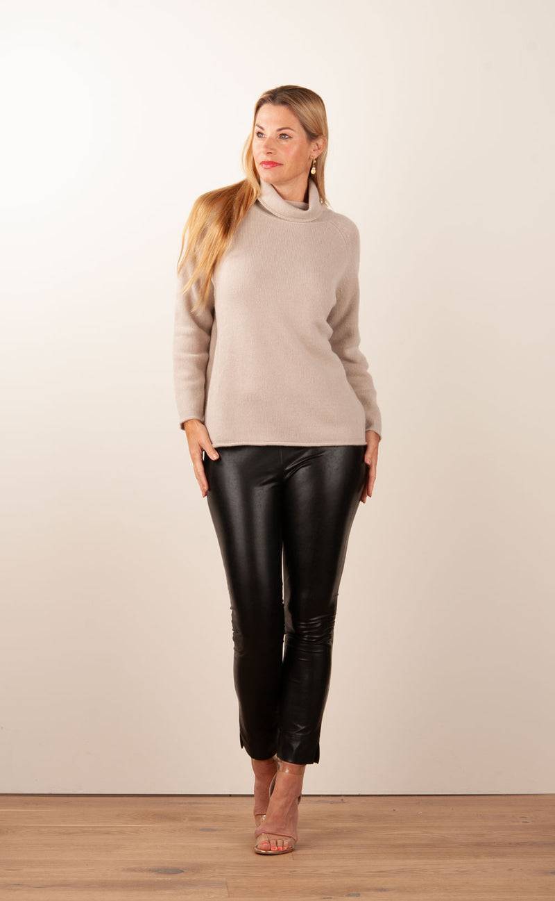 Philo-Sofie Rollkragenpullover Beige zollfrei