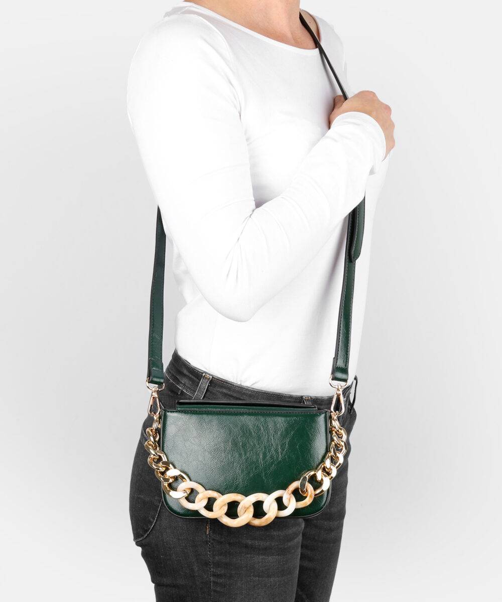 Seidenfelt Sokna Shoulderbag with chain Heißer Verkauf