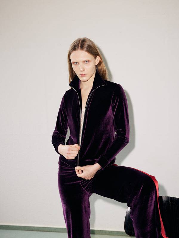 Simone Wild Velvet Zip Jacket Nur noch ein Tag übrig