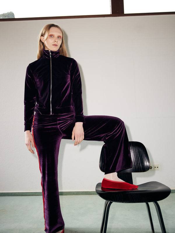 Simone Wild Velvet Zip Jacket Nur noch ein Tag übrig