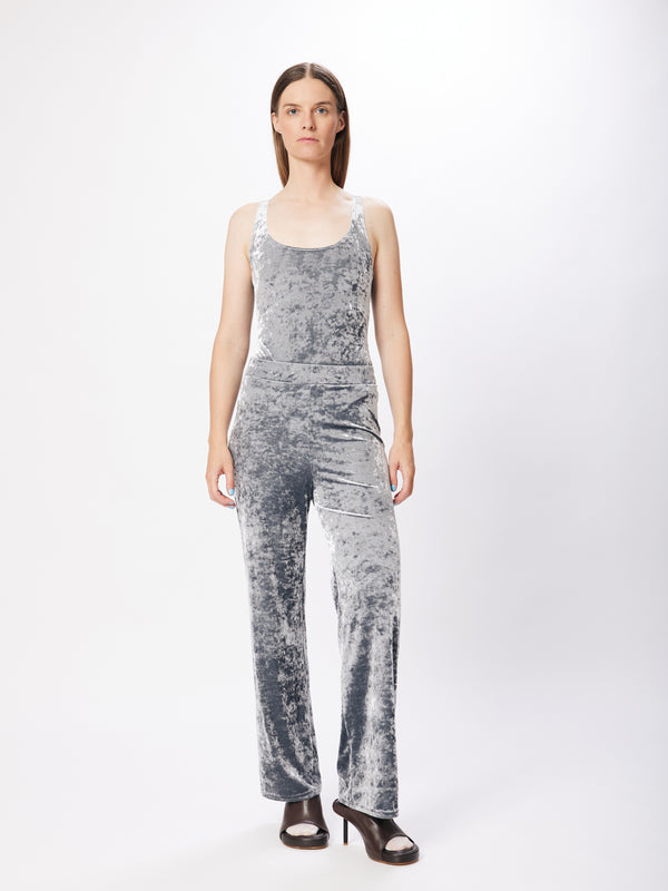 Simone Wild Hammered Velvet Singlet Zeitlich begrenztes Angebot