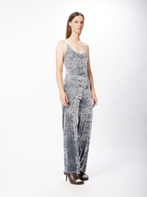 Simone Wild Hammered Velvet Cozy Pants 2025