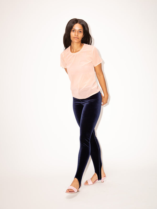 Simone Wild Velvet Stirrup Pants Top Angebot