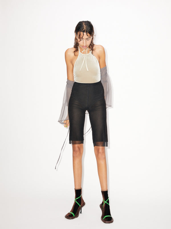 Simone Wild Net Print Capri Pants Online Outlet