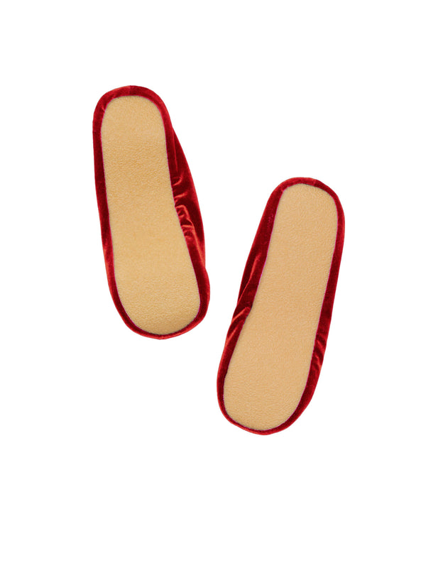 Simone Wild Velvet Ballet Slipper VIP-Rabatte