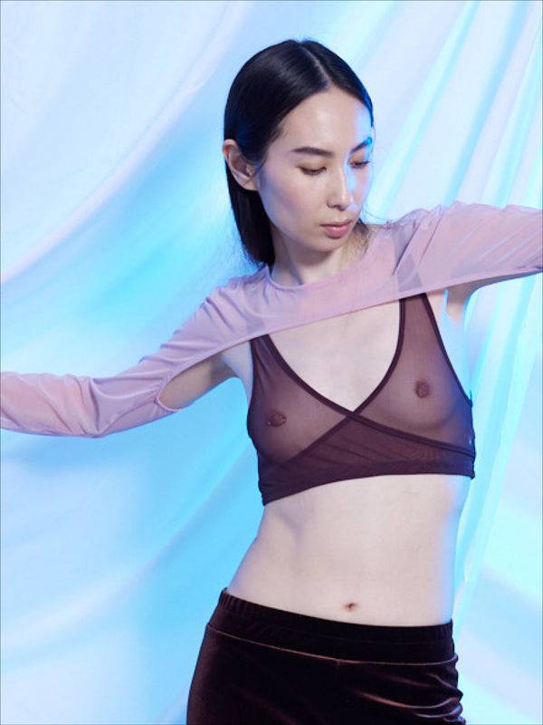 Simone Wild Mesh Wrap Bra Preisnachlass