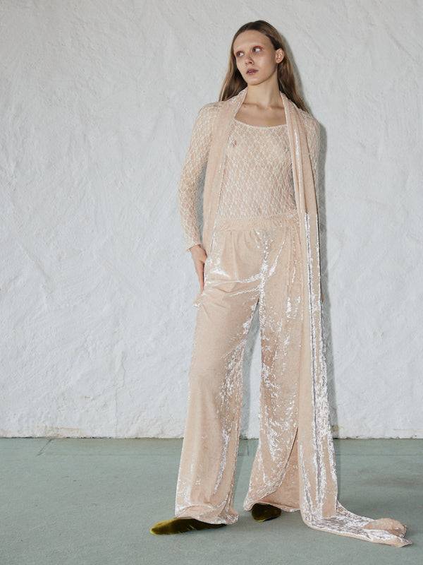 Simone Wild Hammered Velvet Pocket Pants Nur für heute