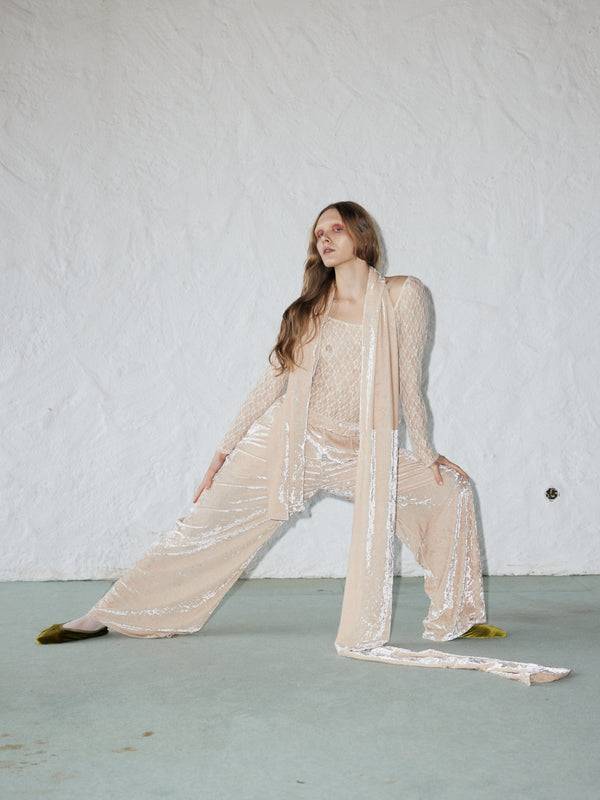 Simone Wild Hammered Velvet Pocket Pants Nur für heute
