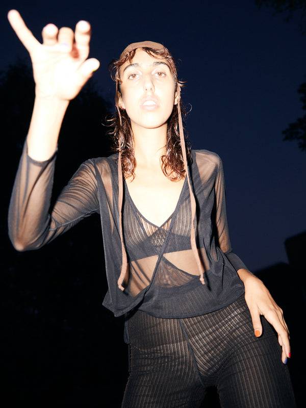 Simone Wild Net Wrap Blouse Neuheiten