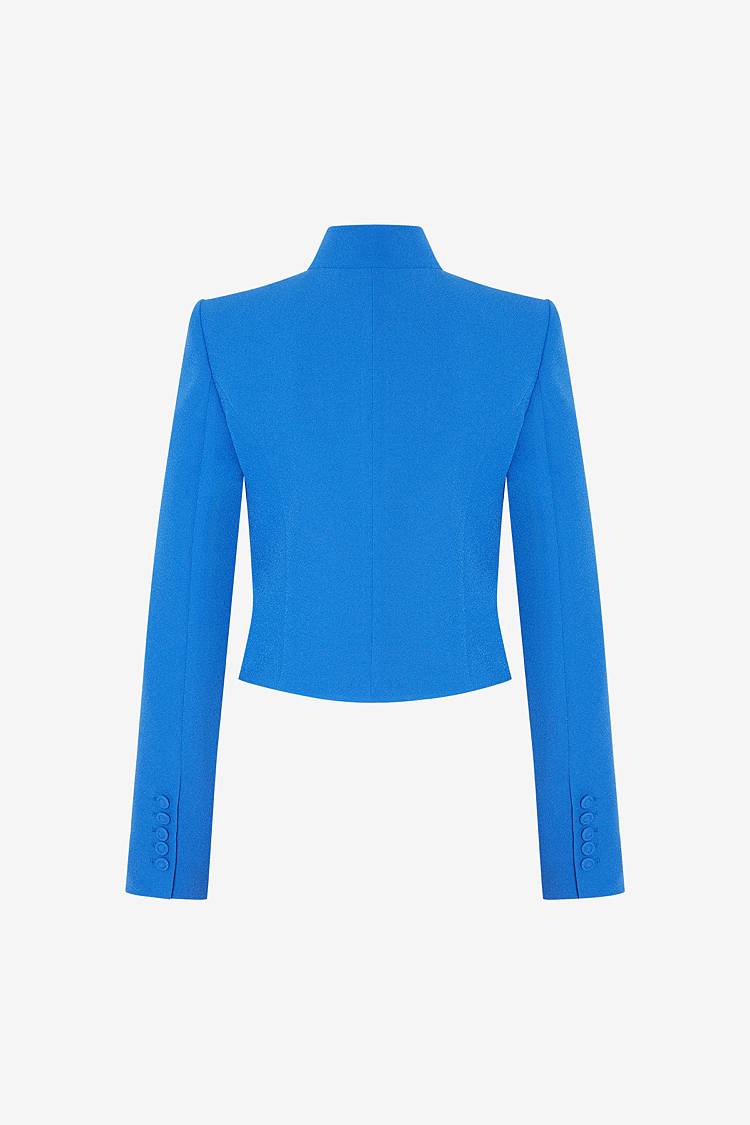 Sly 010 Kurze Jacke mit Stehkragen Kostenloser Versand international
