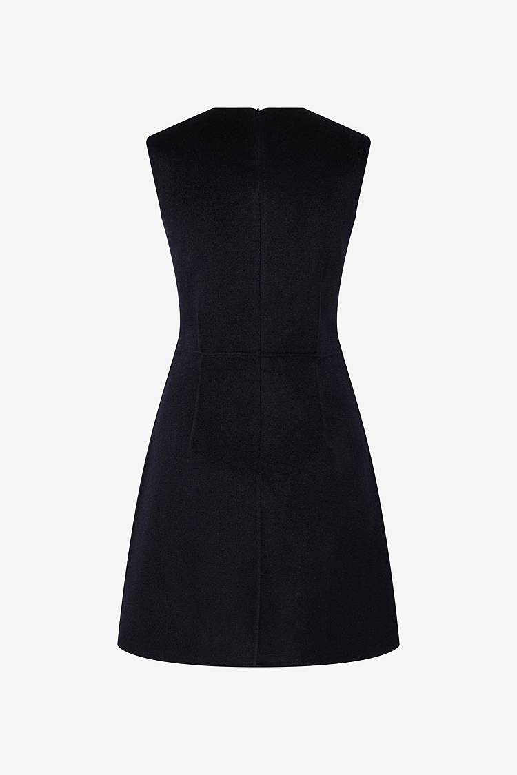 Sly 010 Tailliertes Kleid aus Doubleface Online