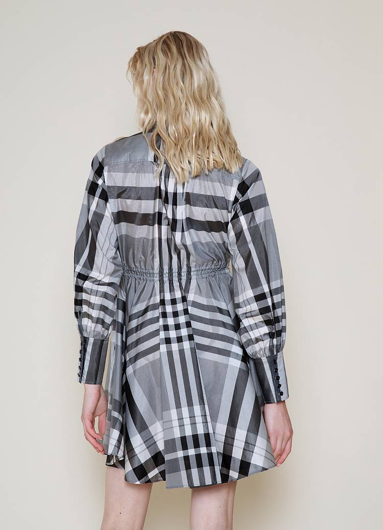 Sly 010 Hemdblusenkleid mit schwingendem Rock Online Outlet
