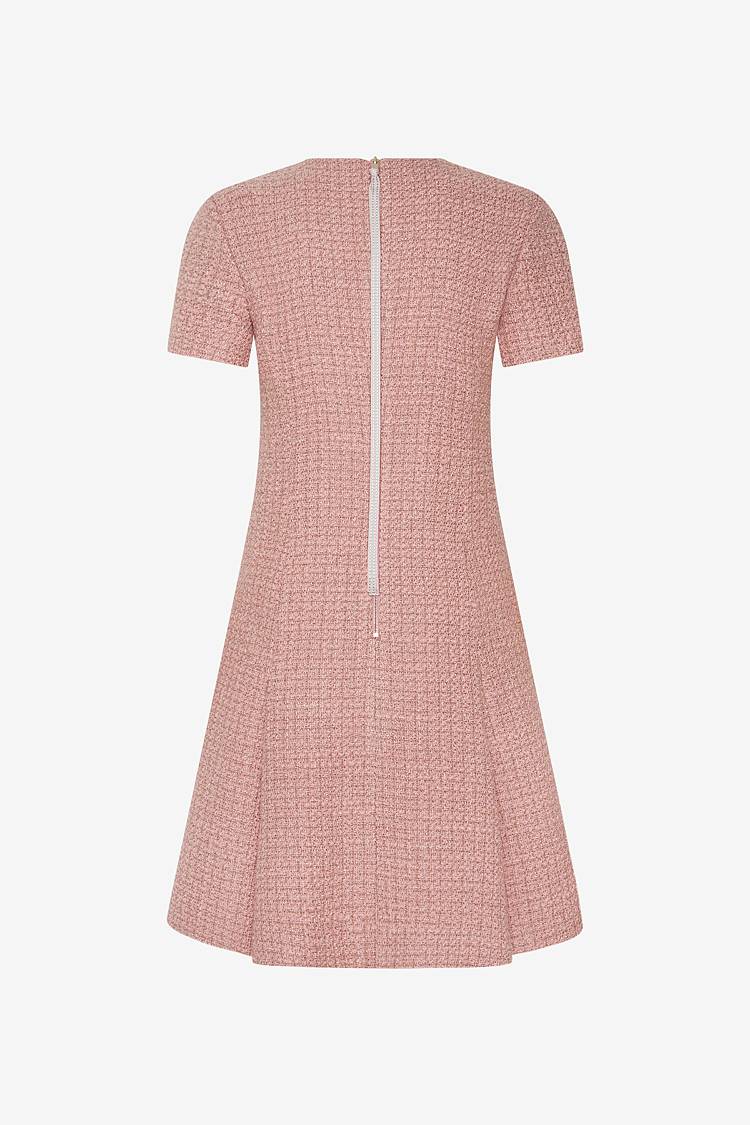 Sly 010 Kurzes Tweed-Kleid in A-Linie Vierteljährliche Förderung