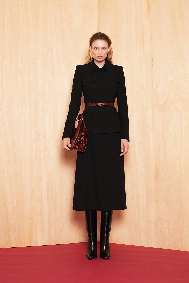 Sly 010 Maria Bag aus Leder mit Kroko-Prägung 2025