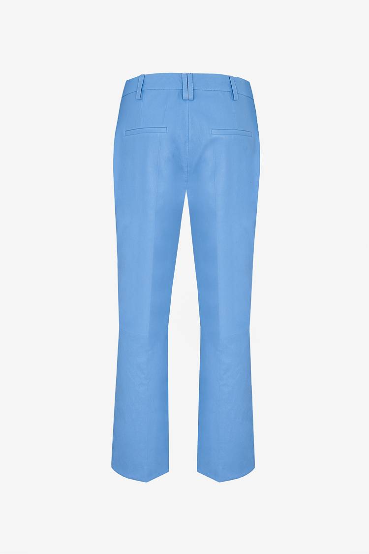 Sly 010 Klassische Hose aus Nappa Leder Saisonschlussverkauf