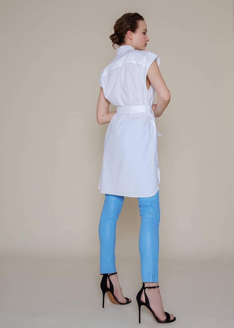 Sly 010 Figurbetonte Strechleder Hose Weihnachtsangebot