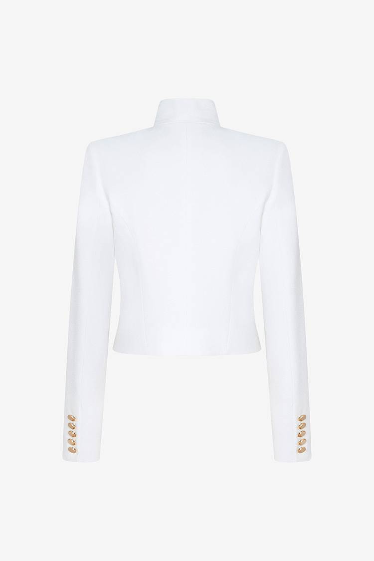 Sly 010 Kurze Jacke mit Stehkragen Top Angebot