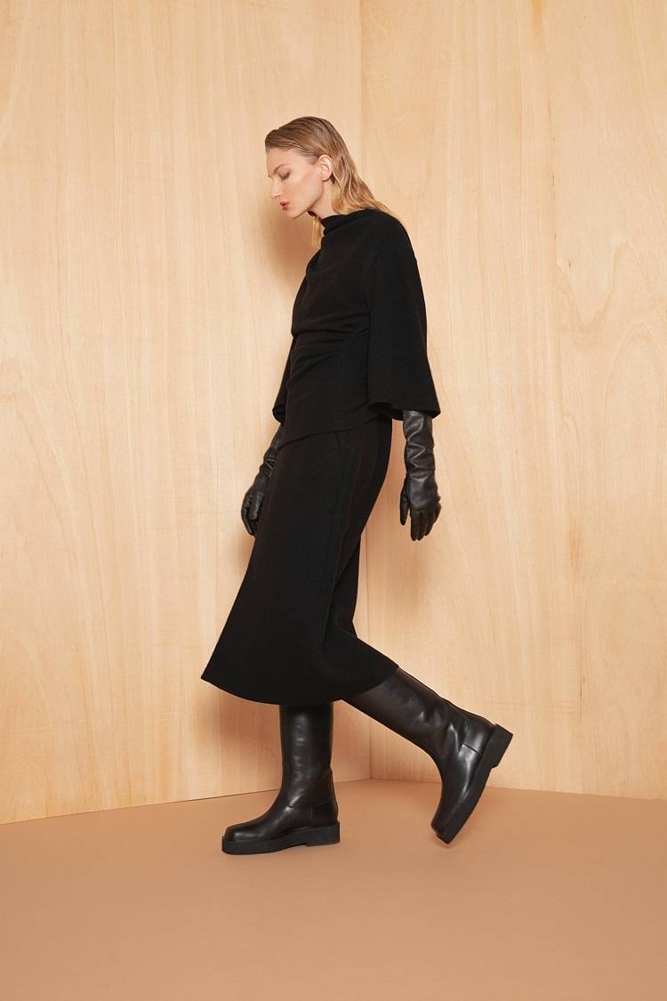 Sly 010 Minimalistischer Wollrock Große Rabatte