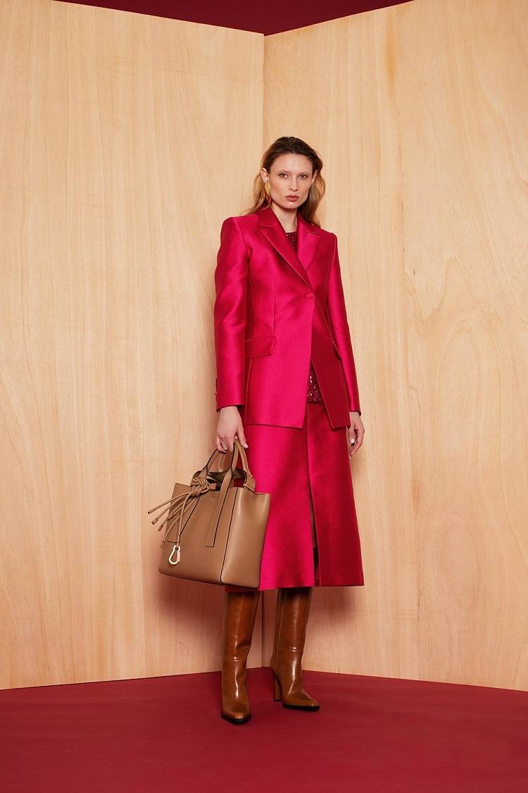 Sly 010 Minimalistischer Rock aus Taft Bis zu 65% Rabatt