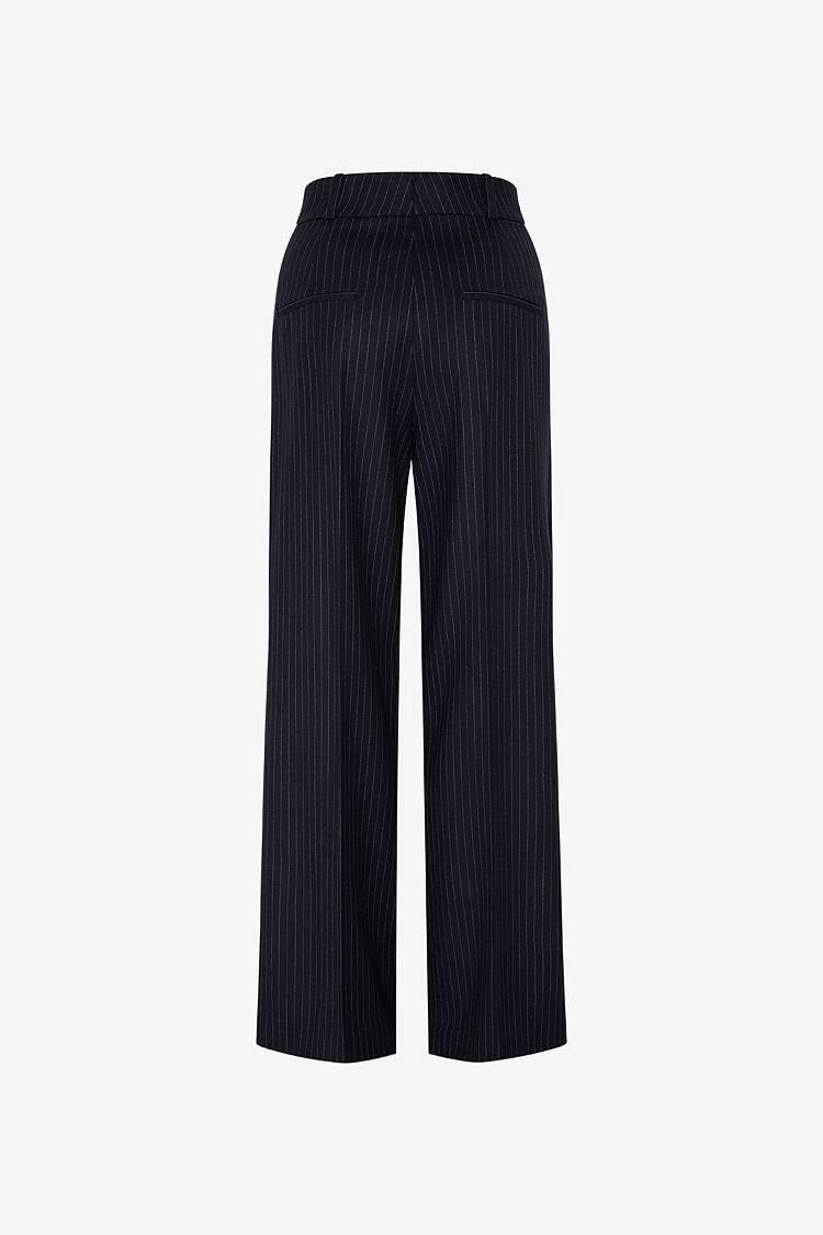 Sly 010 Gerade Hose mit Bundfalte Kostenloser Versand
