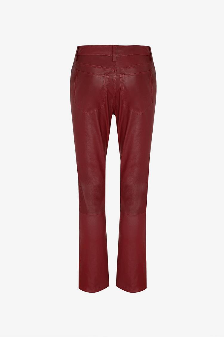 Sly 010 Klassische Hose aus Nappa Leder Exklusivangebot