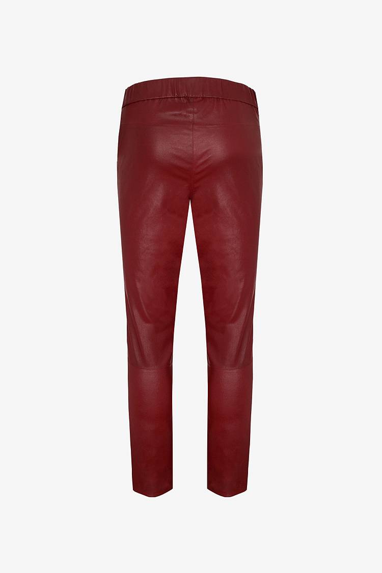 Sly 010 Figurbetonte Stretchleder Hose Preisnachlass