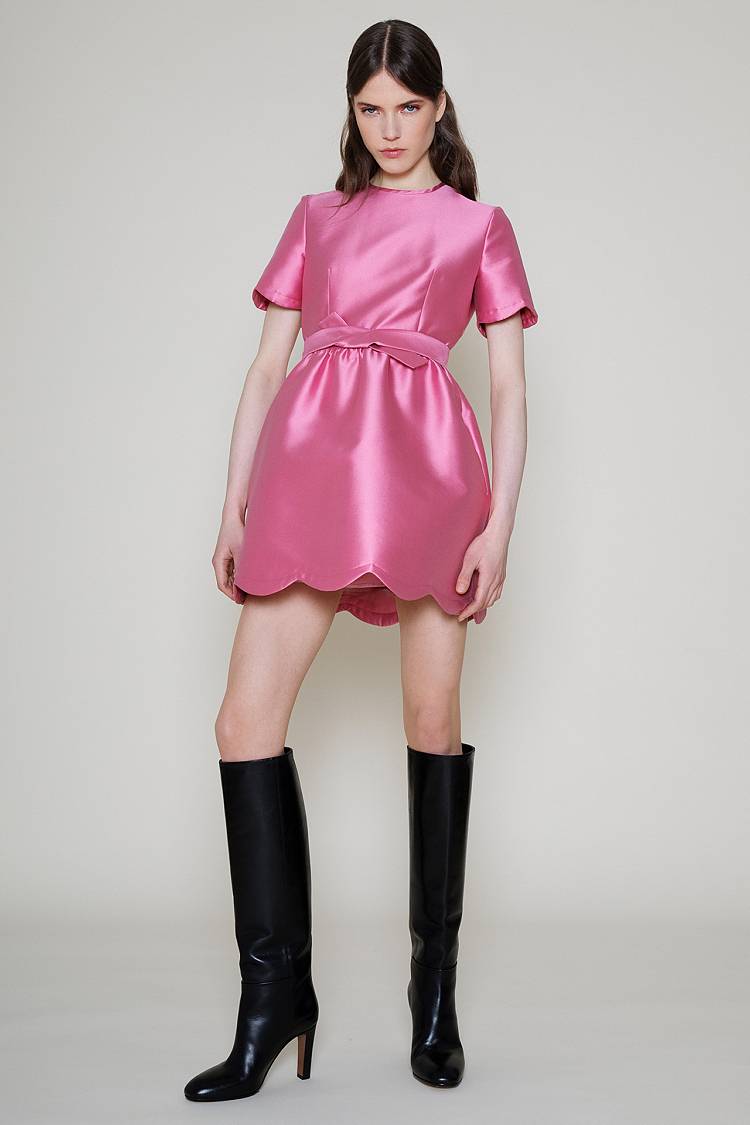 Sly 010 Verspieltes Kleid aus Seidentaft Cyber Monday