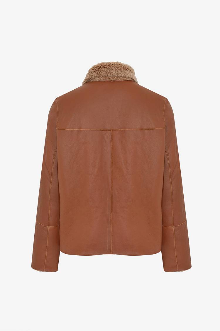 Sly 010 Harrington-Jacke aus Leder Valentinstagsangebot