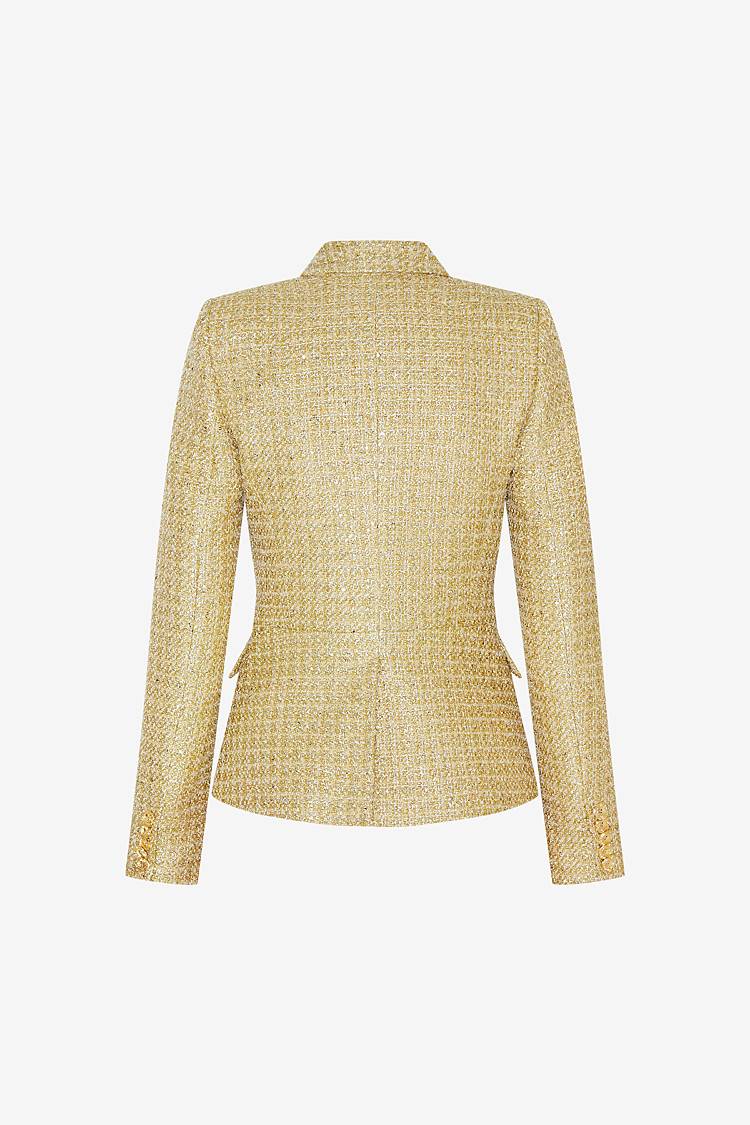 Sly 010 Double-breasted Blazer made from sparkling Tweed Online
