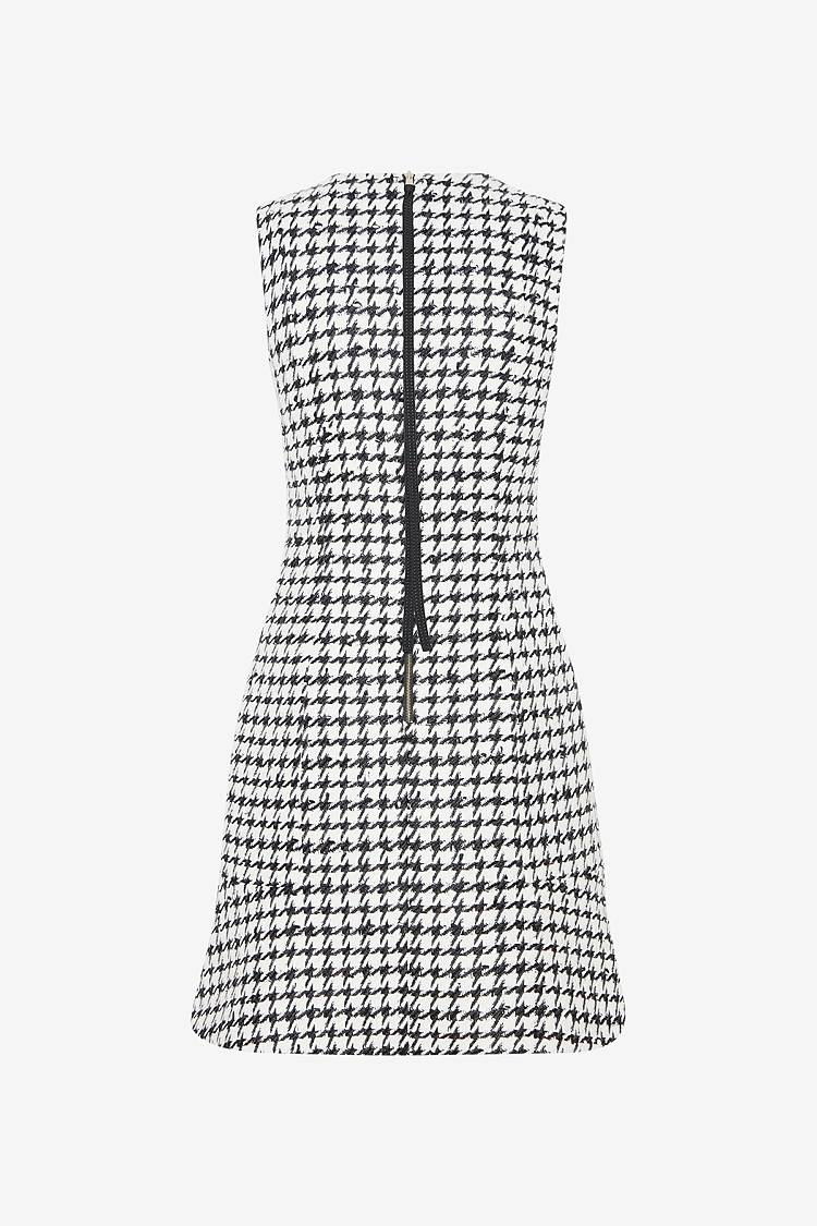 Sly 010 Ärmelloses tailliertes Tweedkleid Outlet