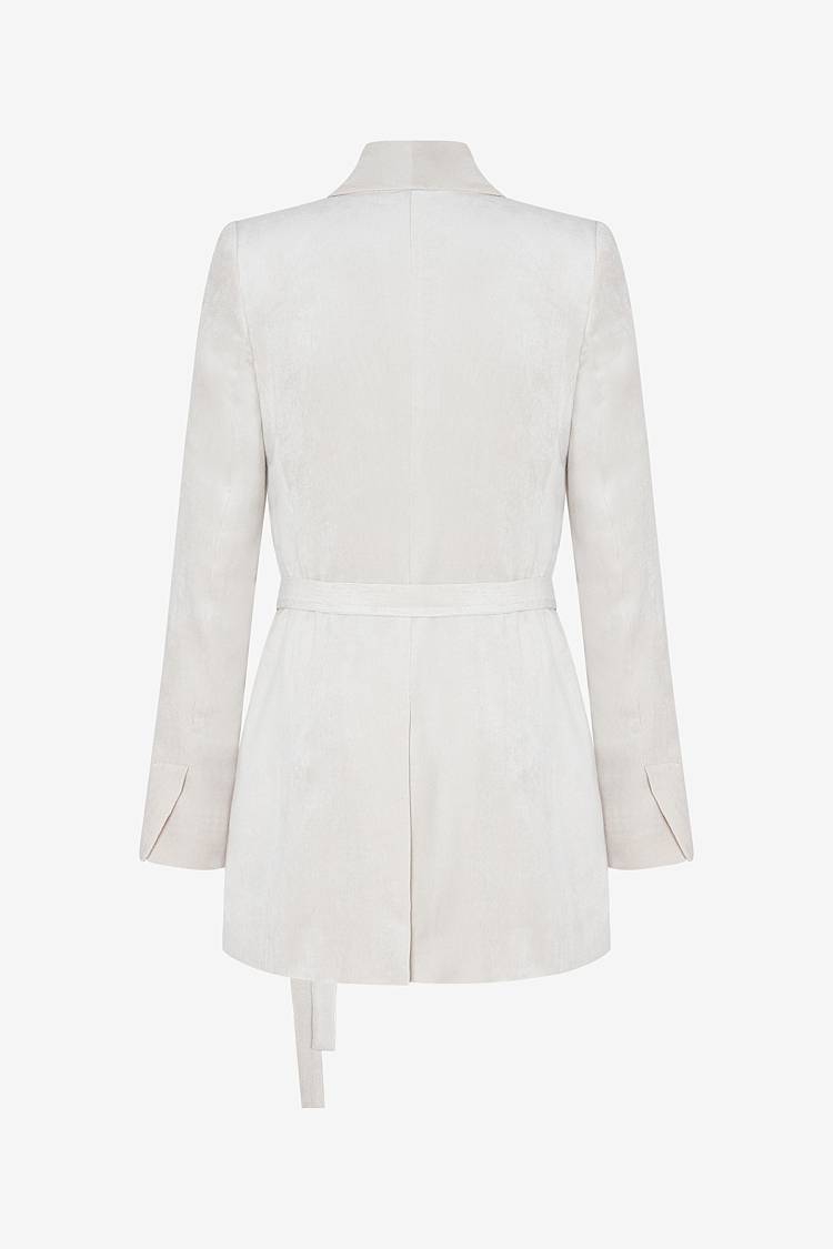 Sly 010 Wickelblazer mit Gürtel aus weichem Viskose-Cord Hotsell