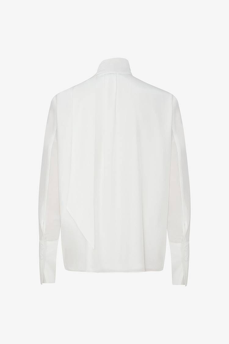 Sly 010 Seidenbluse mit Schalkragen Black Friday Preise