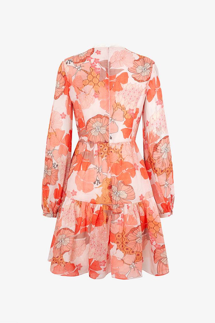 Sly 010 Blumenbedrucktes Kleid Günstiger Verkauf