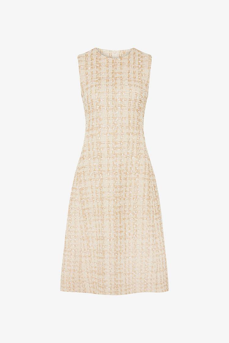 Sly 010 Ärmelloses Tweed-Kleid Neueste Mode