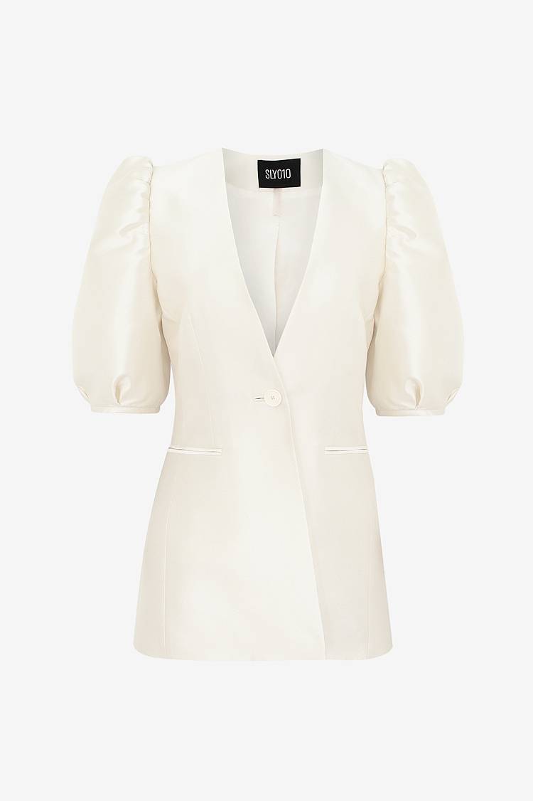 Sly 010 Bridal Blazer mit kurzen Ärmeln Blitzangebot