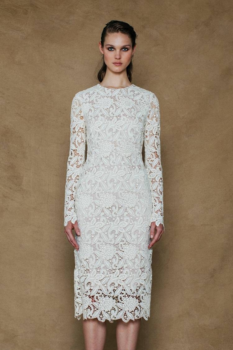 Sly 010 Kleid aus italienischer Spitze Discount Store für neue Produkte