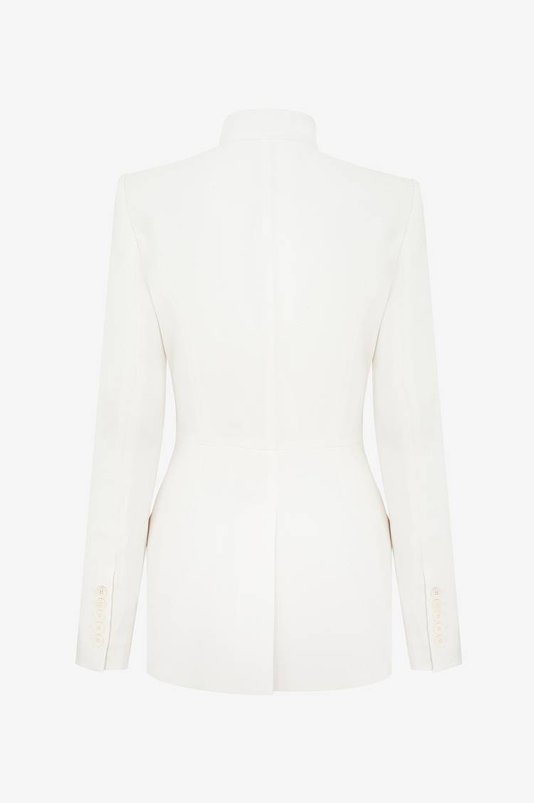 Sly 010 Tailliierter Blazer aus Crêpe-envers-Satin Outlet